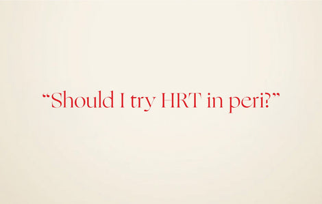 Ask an OB/GYN: “Should I try HRT in perimenopause?”