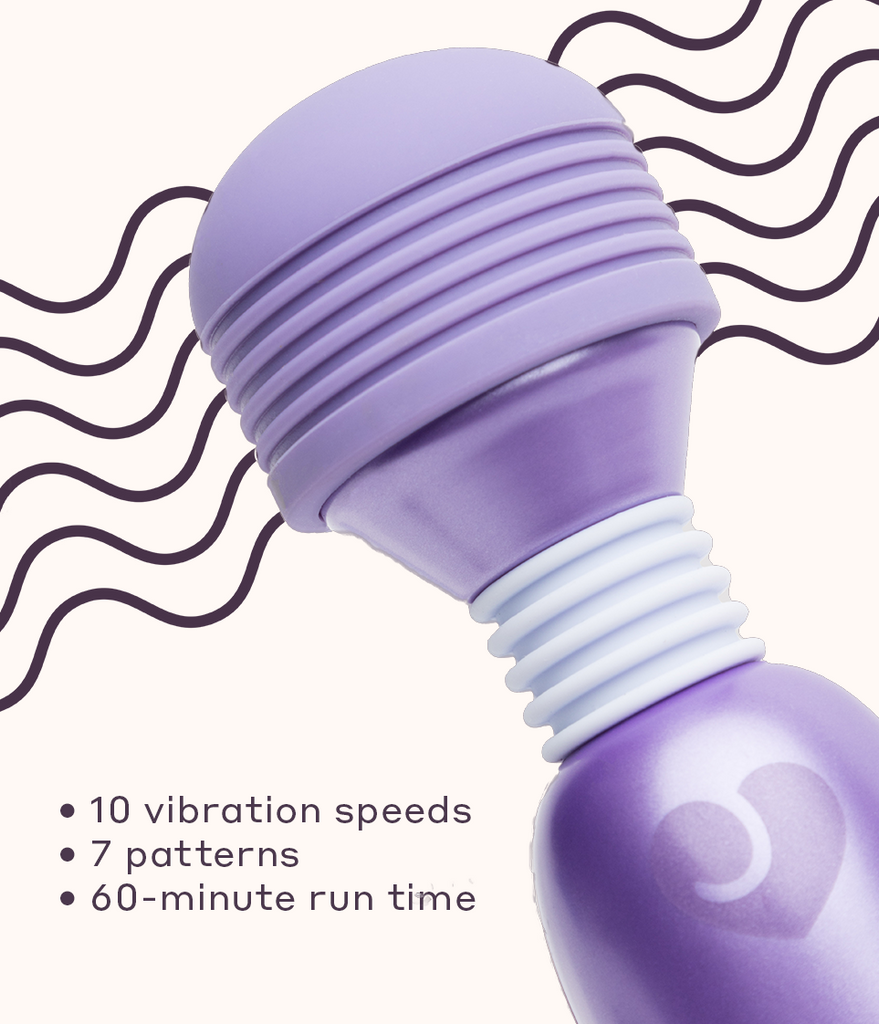 Delight by Love Honey - LIMITED EDITION Rechargeable Mini Wand Massager Womaness Delight by Love Honey - LIMITED EDITION Rechargeable Mini Wand Massager Womaness