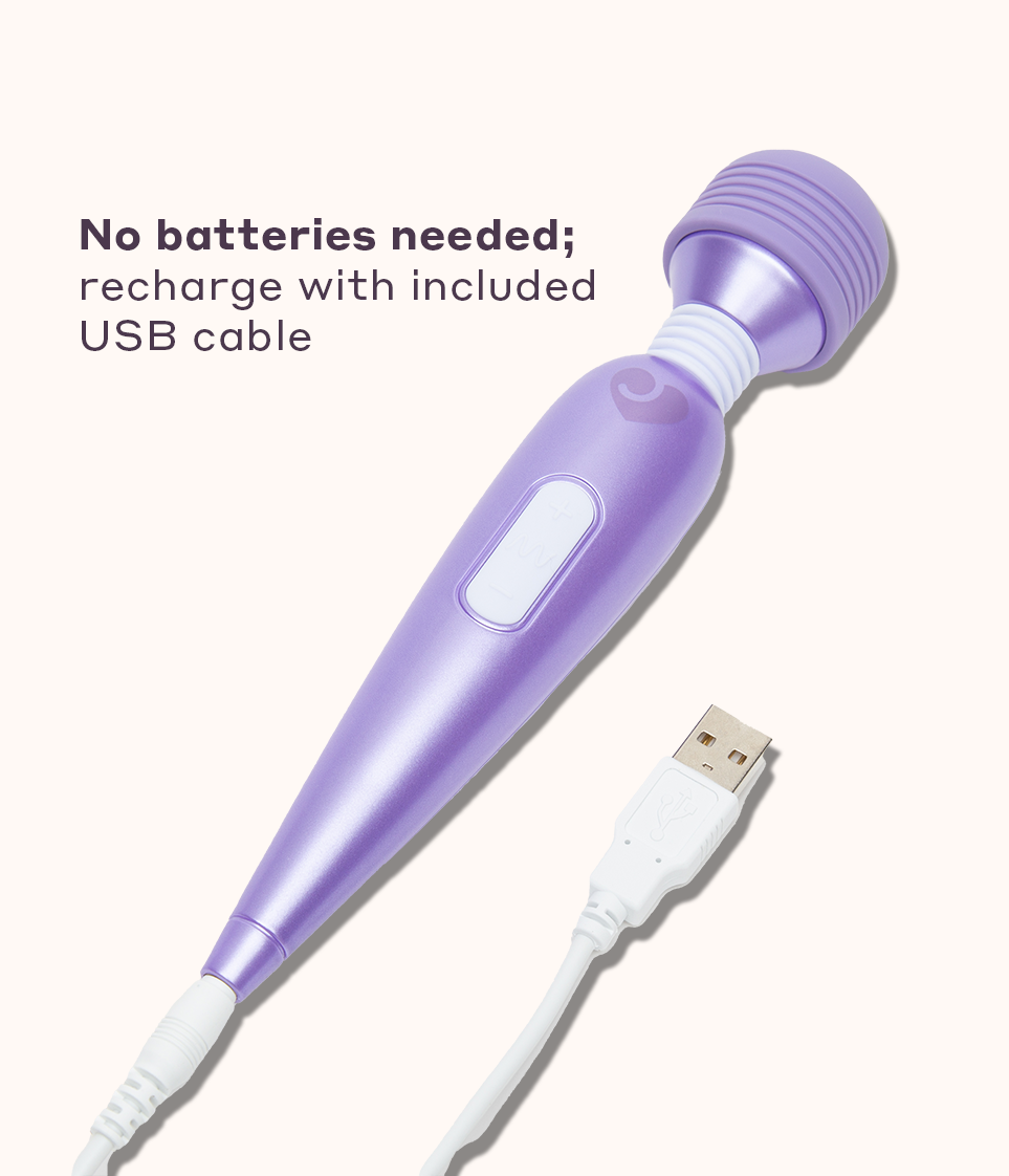 Delight by Love Honey - LIMITED EDITION Rechargeable Mini Wand Massager Womaness Delight by Love Honey - LIMITED EDITION Rechargeable Mini Wand Massager Womaness