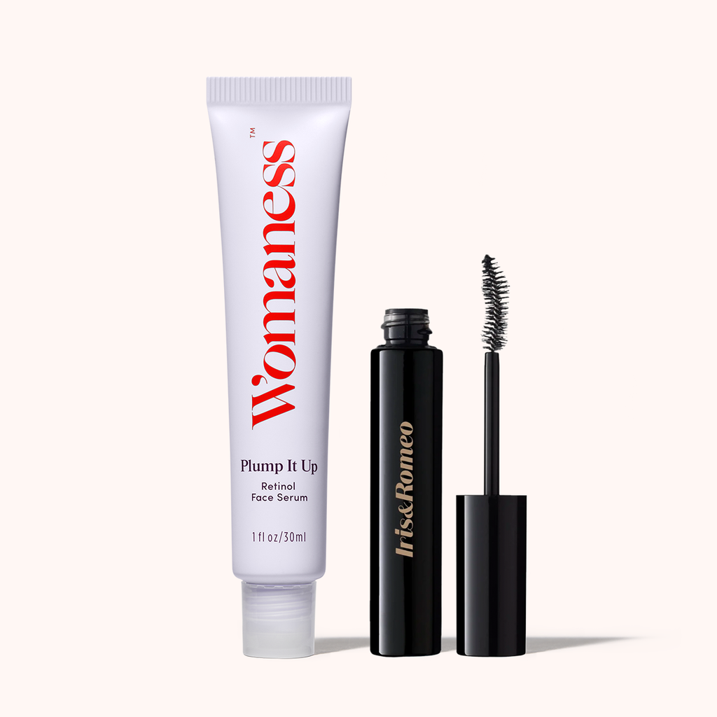 Free Gift: Plump it Up + Iris & Romeo Mini Mascara