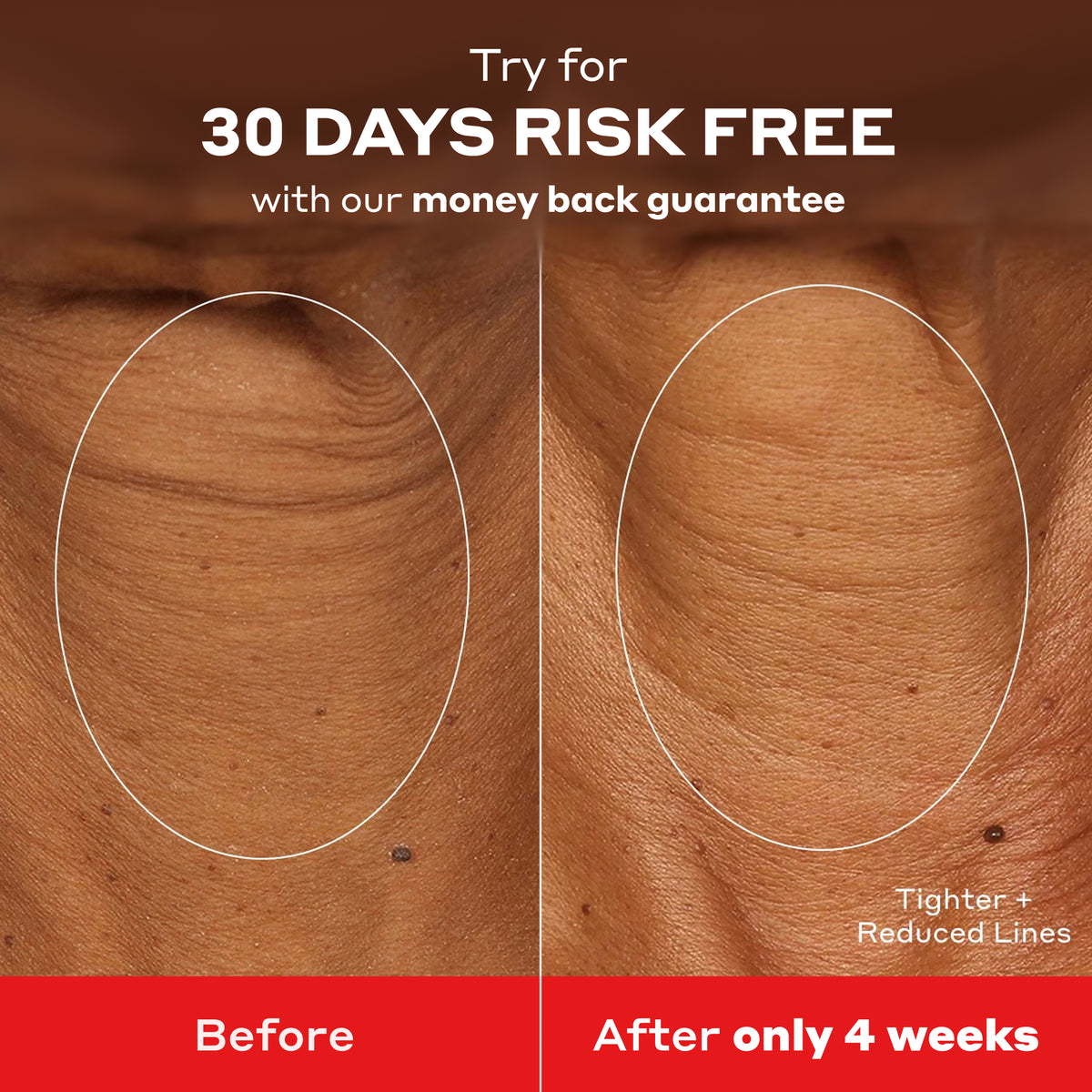 It was made specifically for neck + chest skin