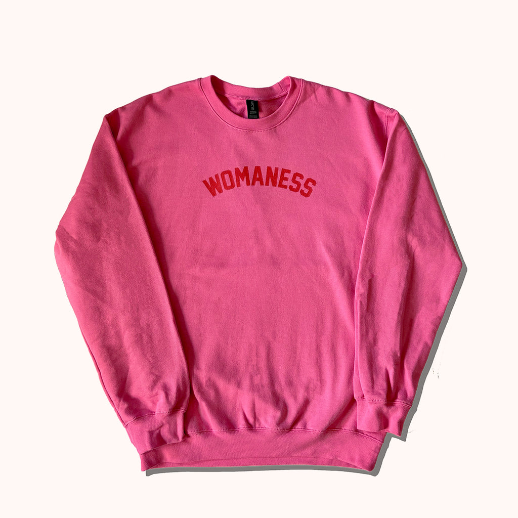 Womaness “Strength in Hot Pink” Sweatshirt