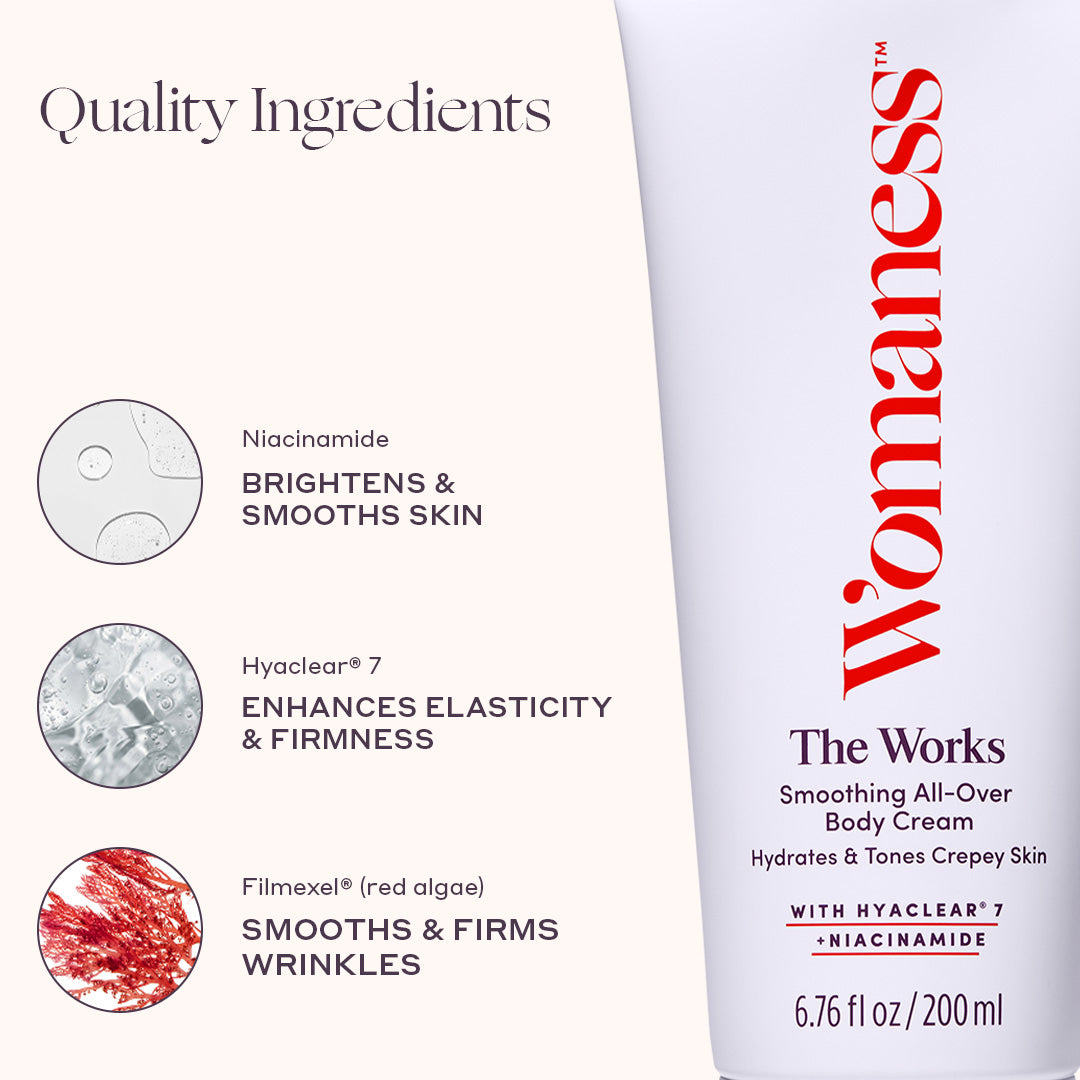 The Works - Toning Body Cream – Womaness
