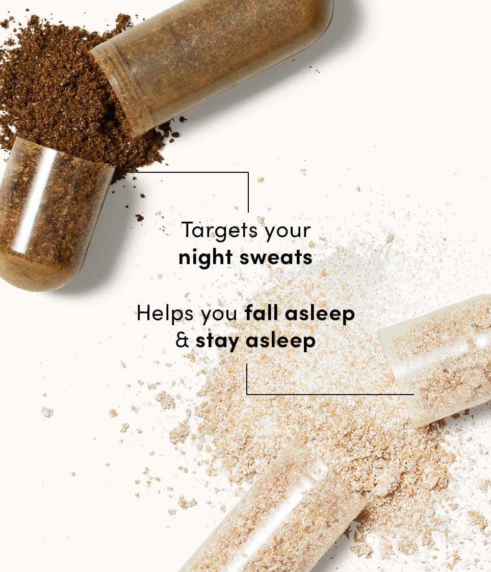 No Sweat Sleep Kit - Menopause Sleep Supplement that targets your night sweats & help you fall asleep & stay asleep Womaness No Sweat Sleep Kit - Menopause Sleep Supplement that targets your night sweats & help you fall asleep & stay asleep Womaness
